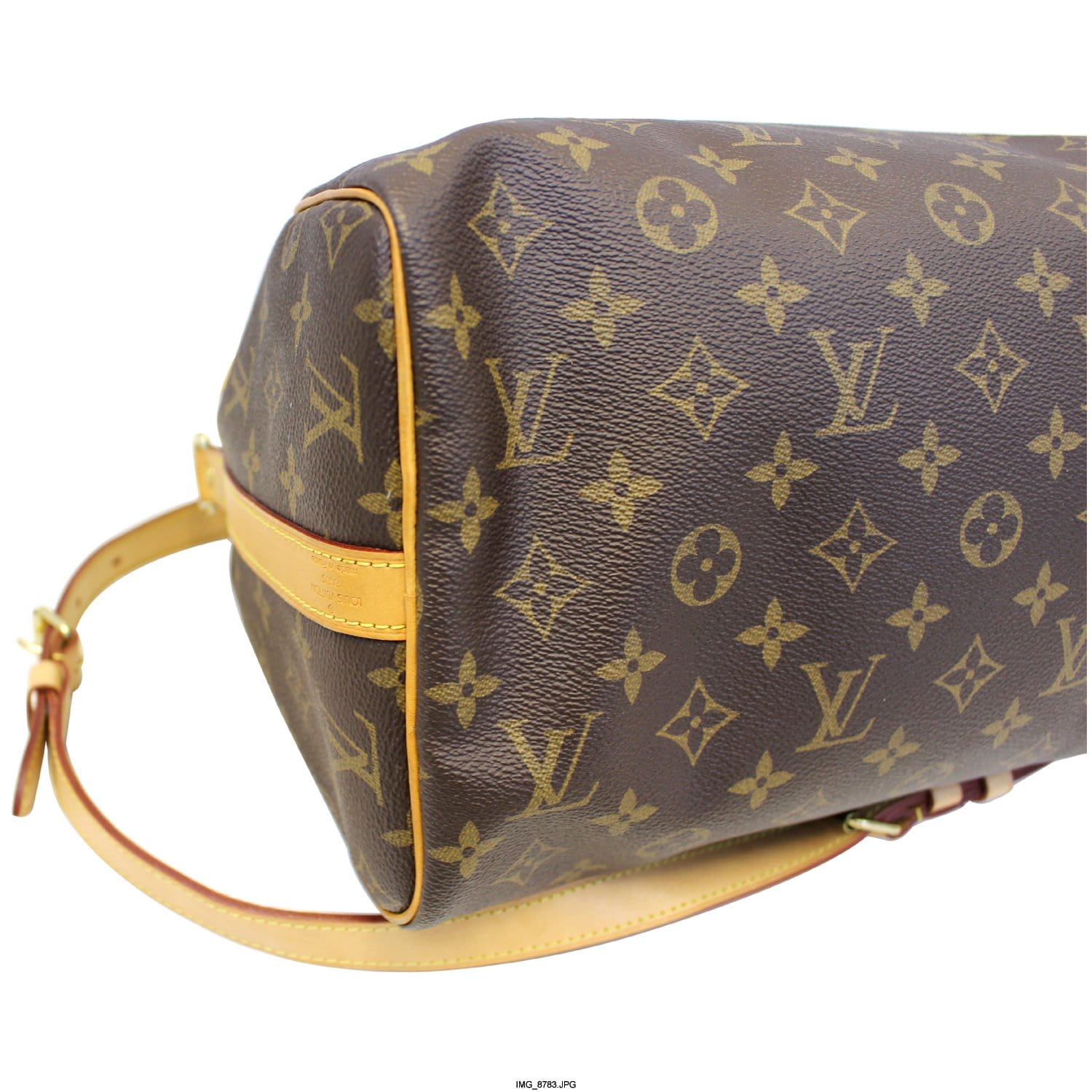 LOUIS VUITTON Speedy 30 Bandouliere Monogram Canvas Shoulder Bag