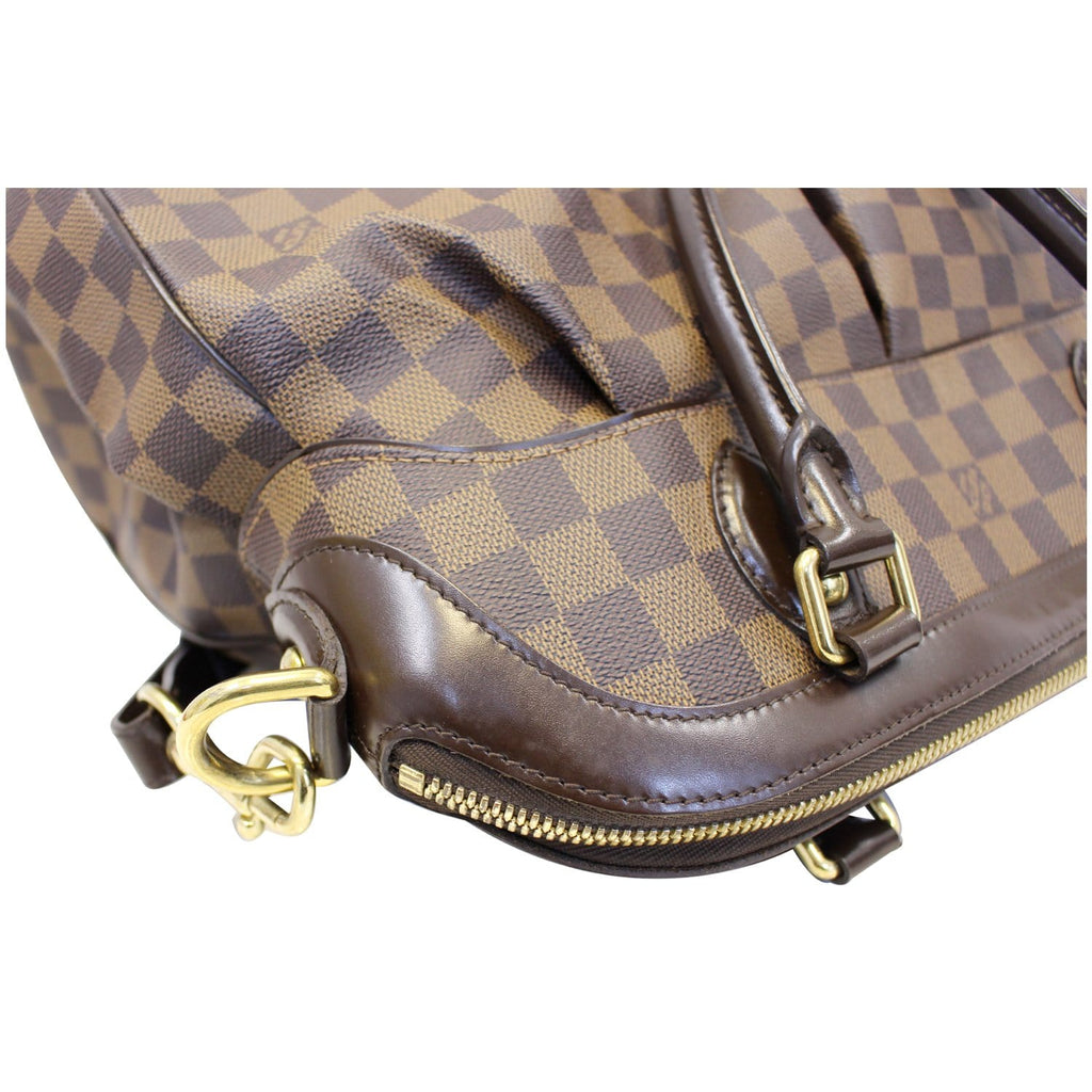 LOUIS VUITTON Trevi GM Damier Ebene 2way Shoulder Handbag