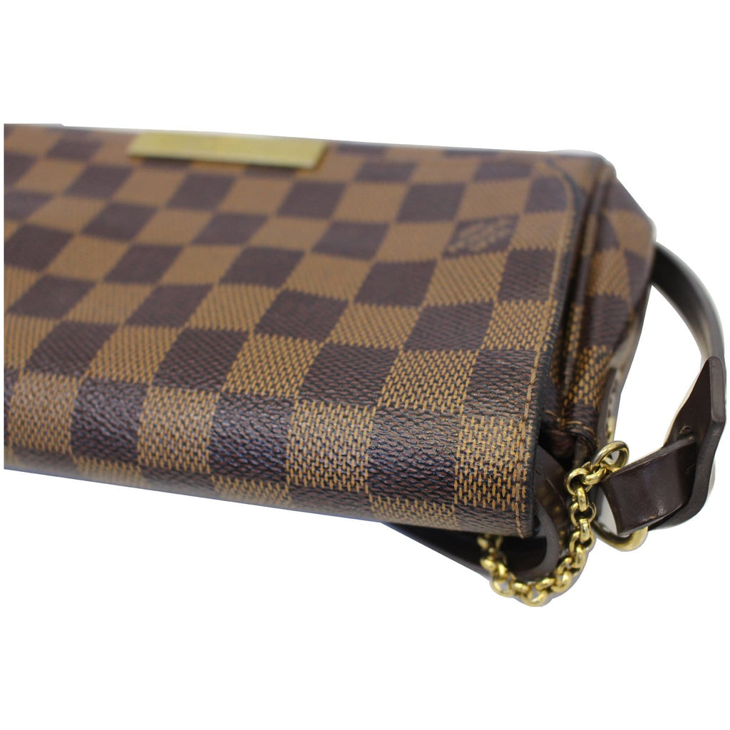 LOUIS VUITTON Favorite PM Damier Ebene Shoulder Crossbody Bag