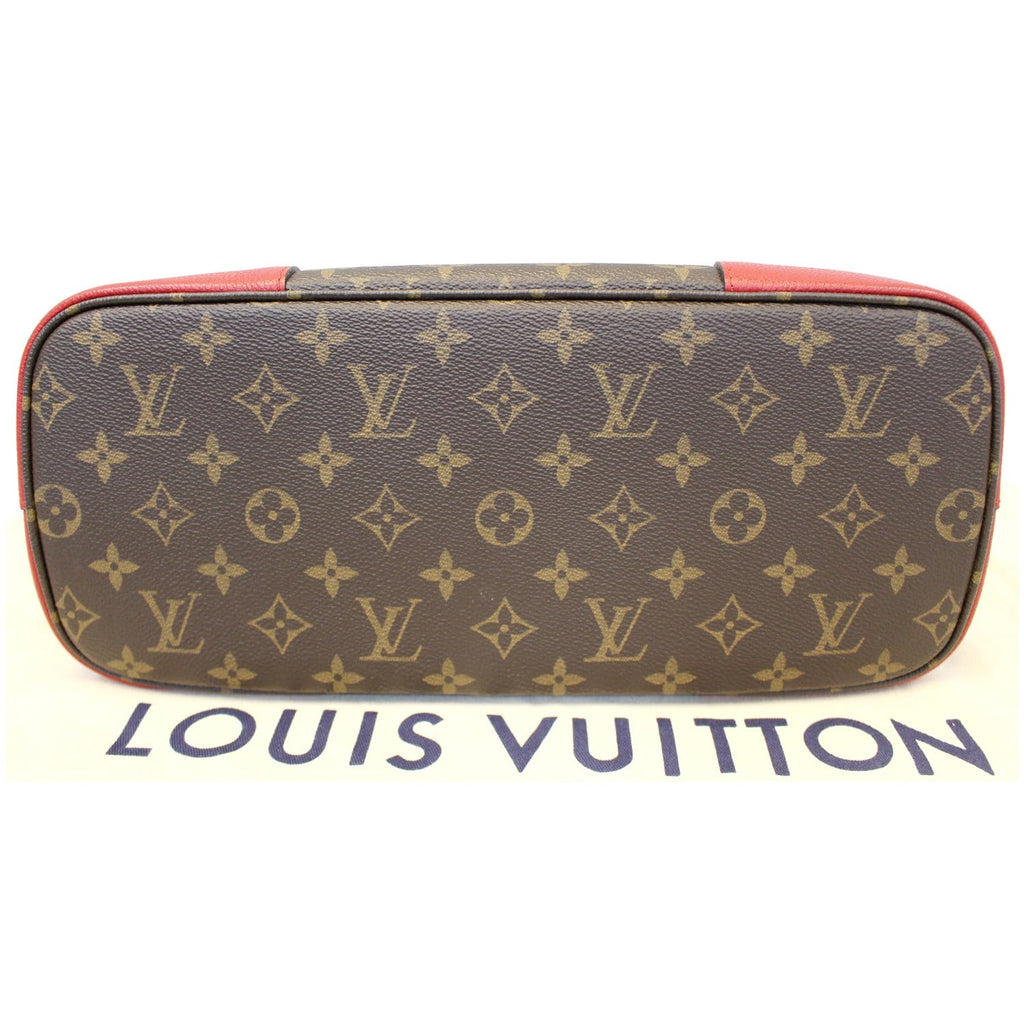 LOUIS VUITTON Flandrin Monogram Canvas Tote Shoulder Bag Cherry - 15% OFF