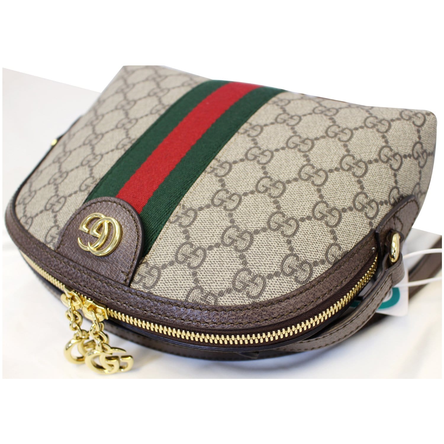 GUCCI Ophidia Gucci Supreme Monogram Web Shoulder Crossbody Bag