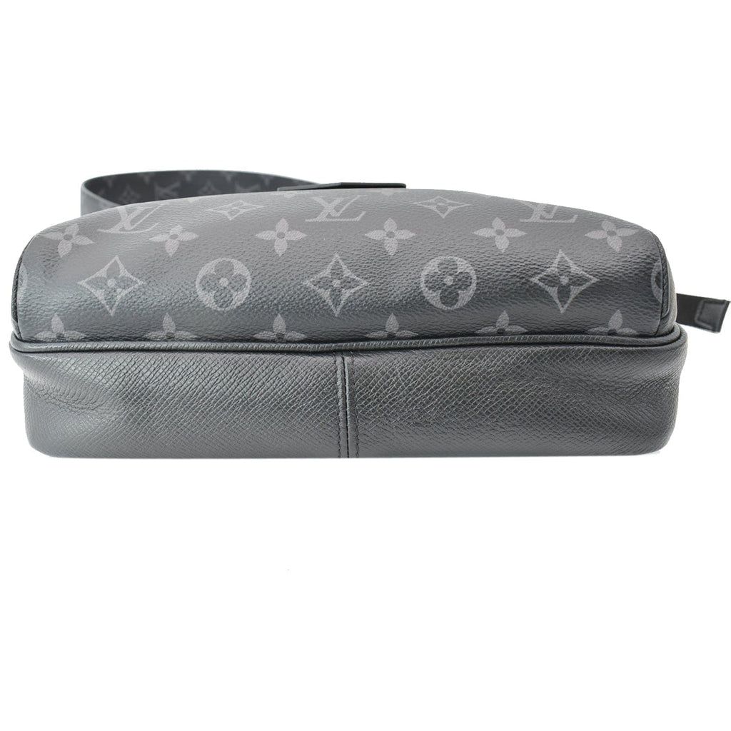 LOUIS VUITTON Outdoor Messenger Eclipse Canvas Crossbody Bag Black - 10% Off