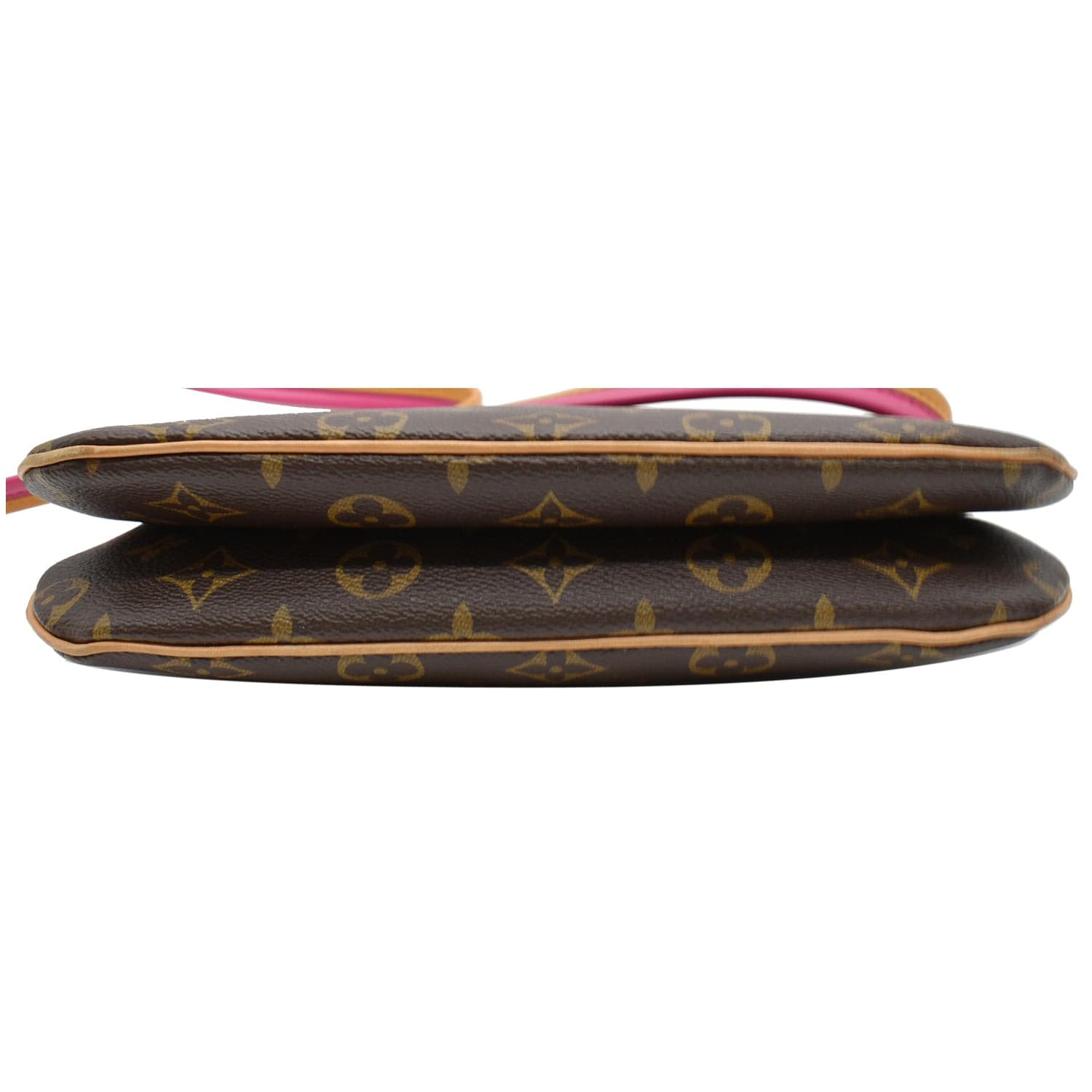 LOUIS VUITTON Lorette Monogram Canvas Shoulder Bag Brown