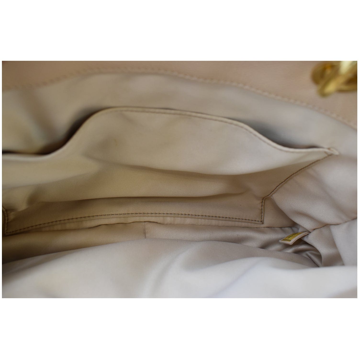 Chanel Grand Shopping GST Caviar Leather Tote Bag Beige
