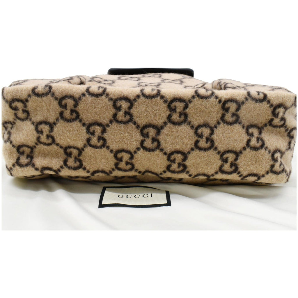 GUCCI Children's Gucci Supreme Wool Tote Bag Beige 686159