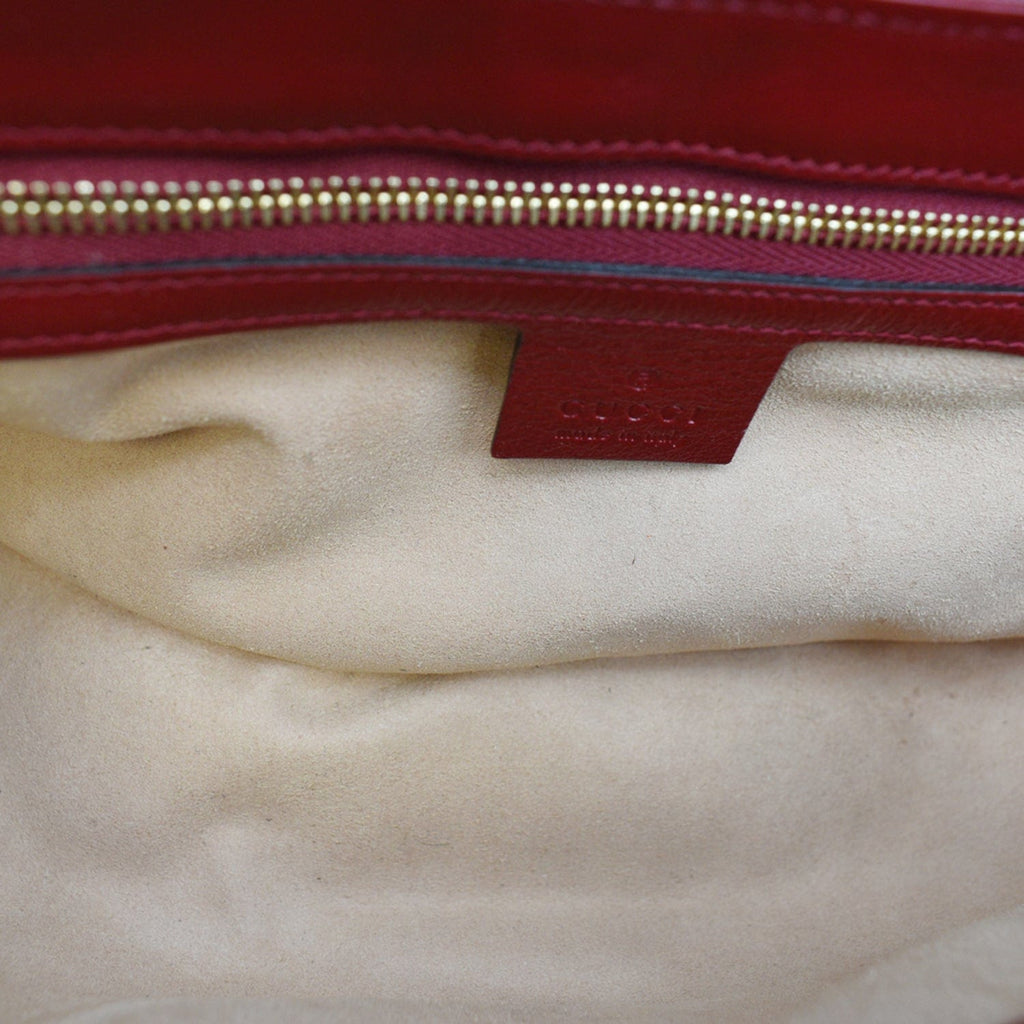 GUCCI Gucci Marmont Small Matelasse Canvas Shoulder Bag Beige 443497