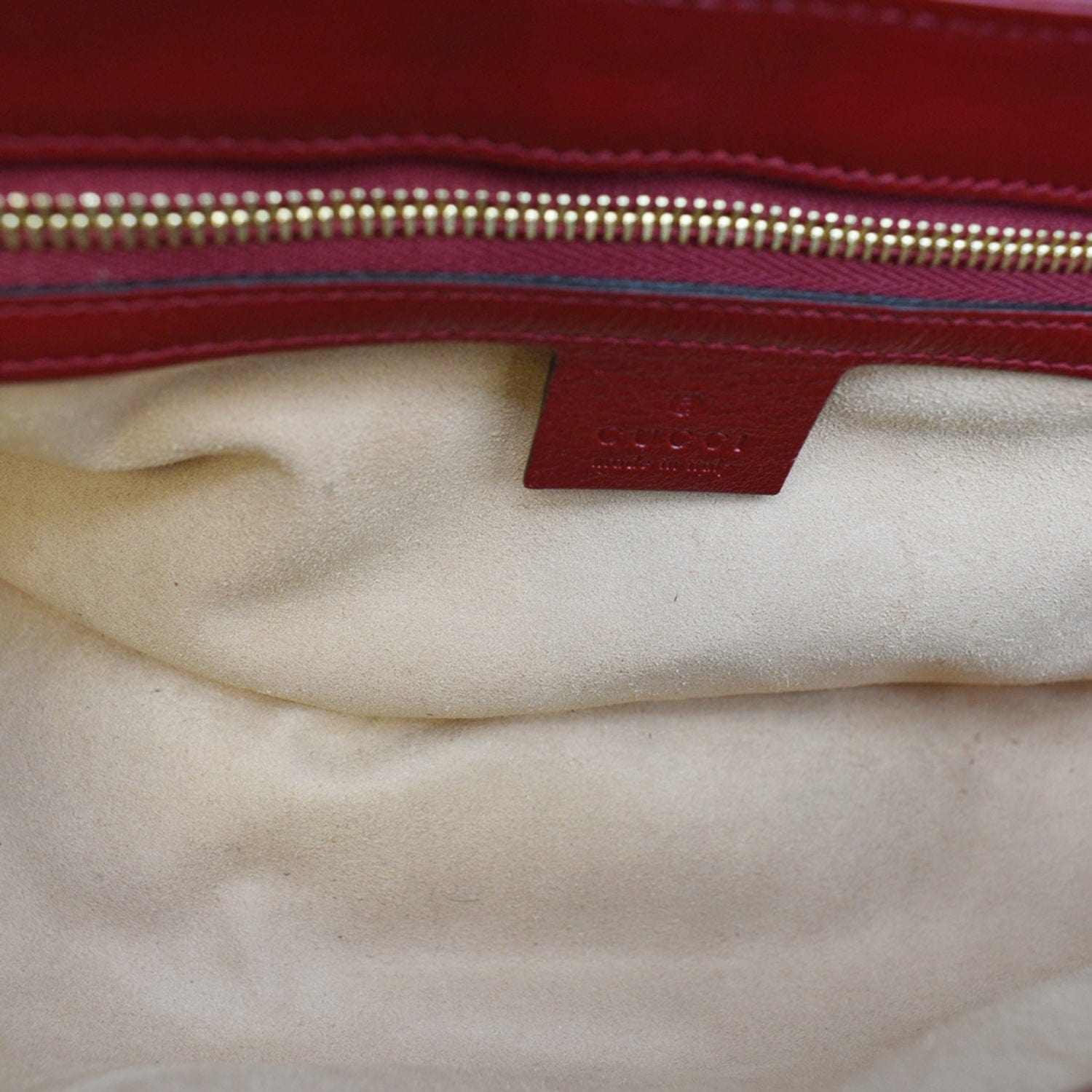 GUCCI Gucci Marmont Small Matelasse Canvas Shoulder Bag Beige 443497