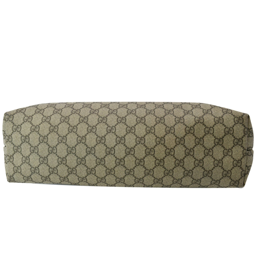GUCCI Gucci Supreme Canvas Tote Bag Beige 211137