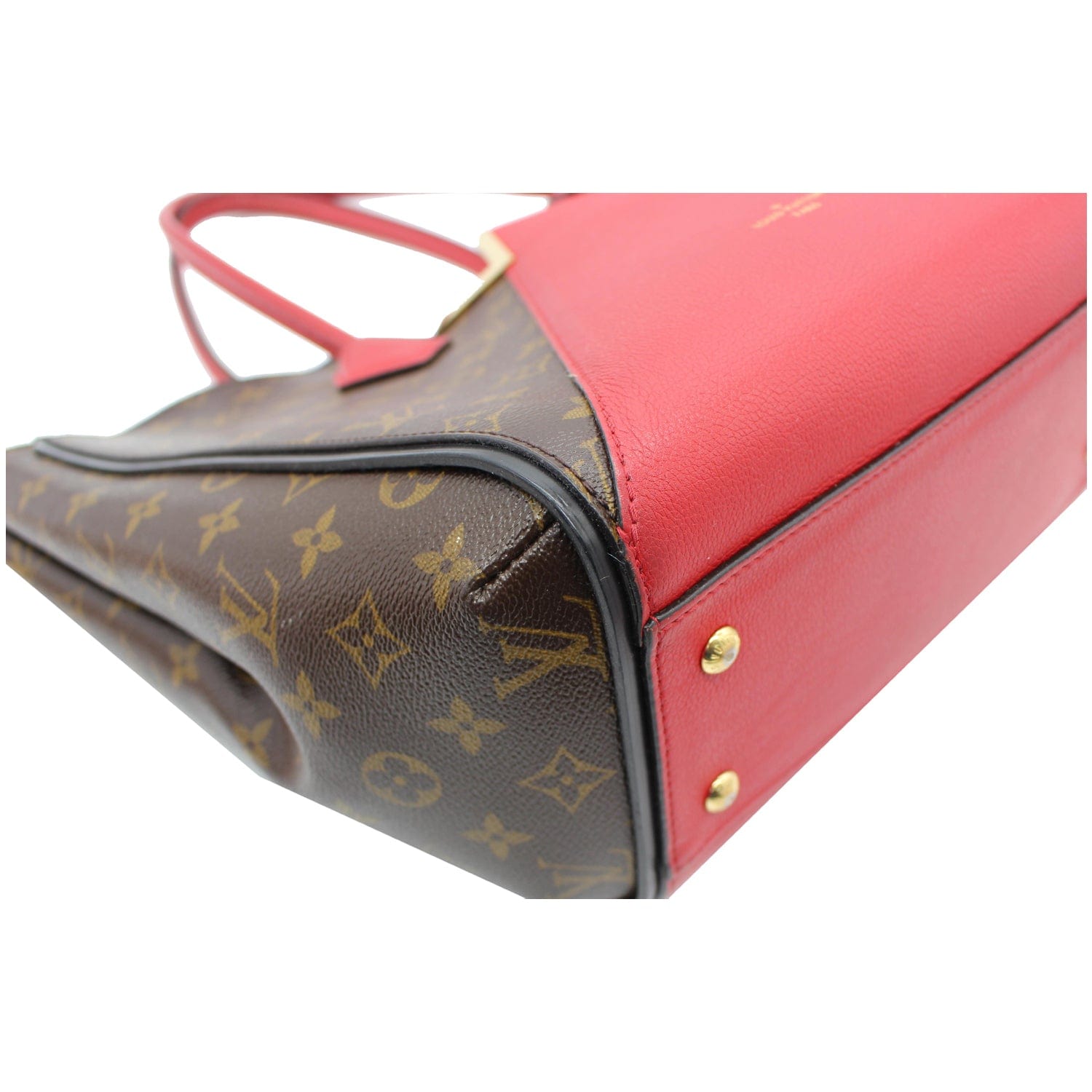 LOUIS VUITTON Kimono Monogram  Tote Bag Brown/Cerise