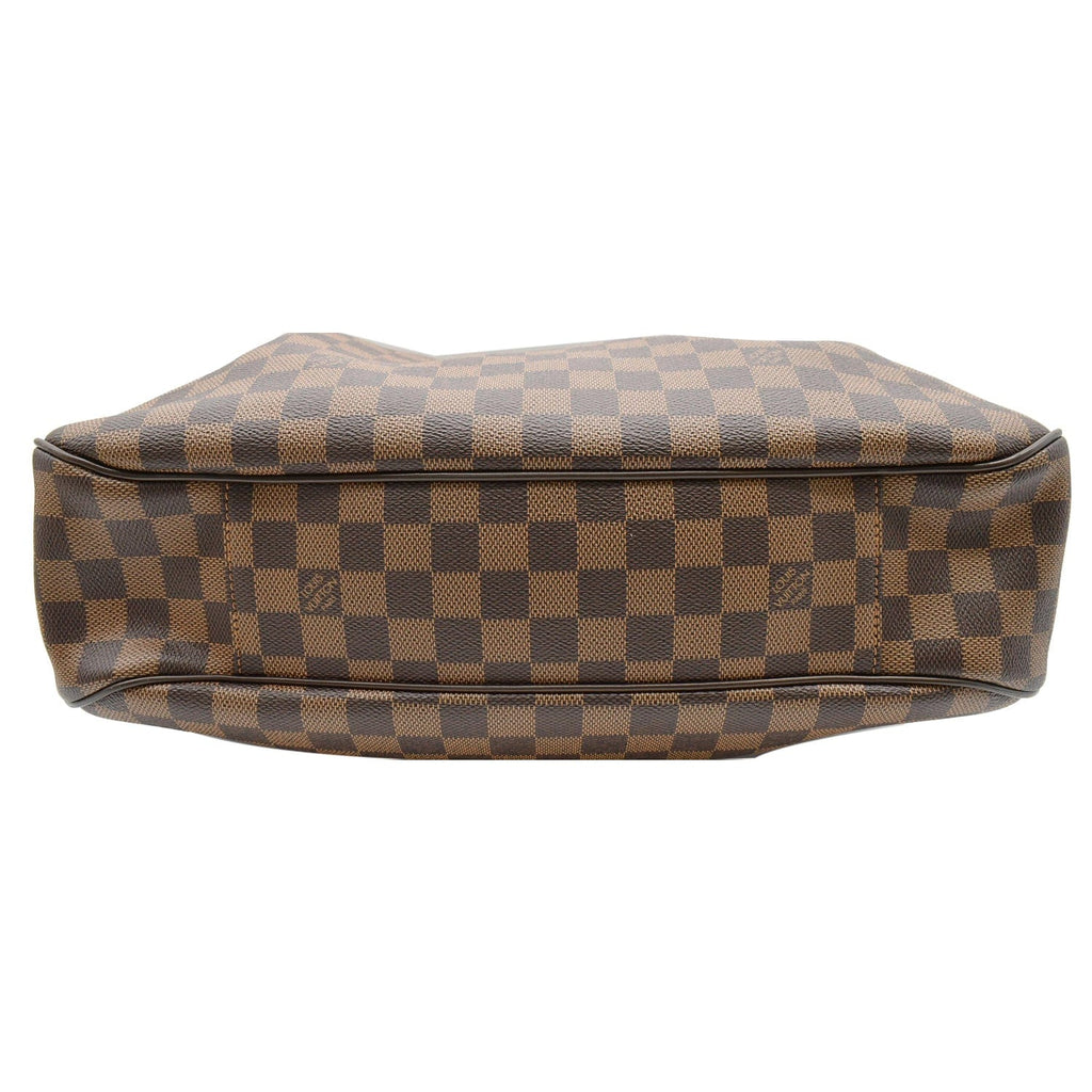 LOUIS VUITTON Evora MM Damier Ebene Shoulder Bag Brown