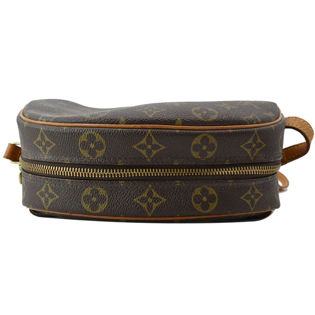 LOUIS VUITTON Blois  Monogram Canvas Crossbody Bag Brown