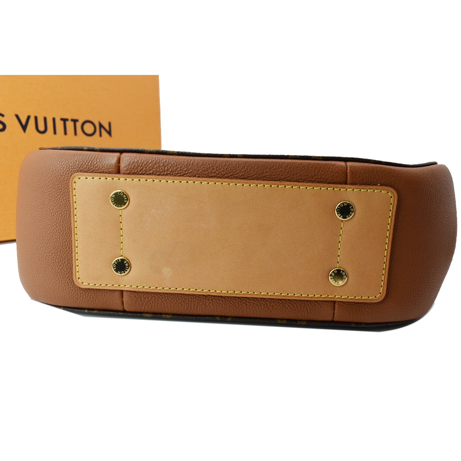 LOUIS VUITTON Eden MM Monogram Canvas Shoulder Bag Brown