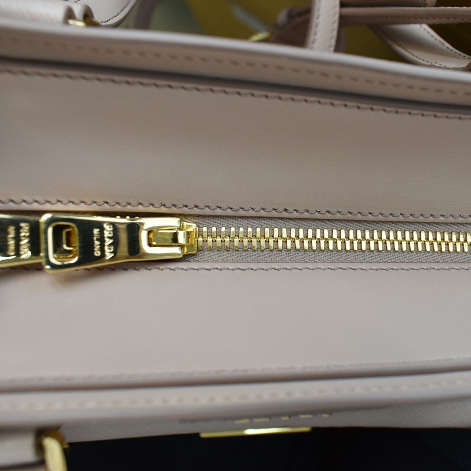 PRADA Lux Metropolis Saffiano Leather Tote Bag Cipria  - Hot Deals