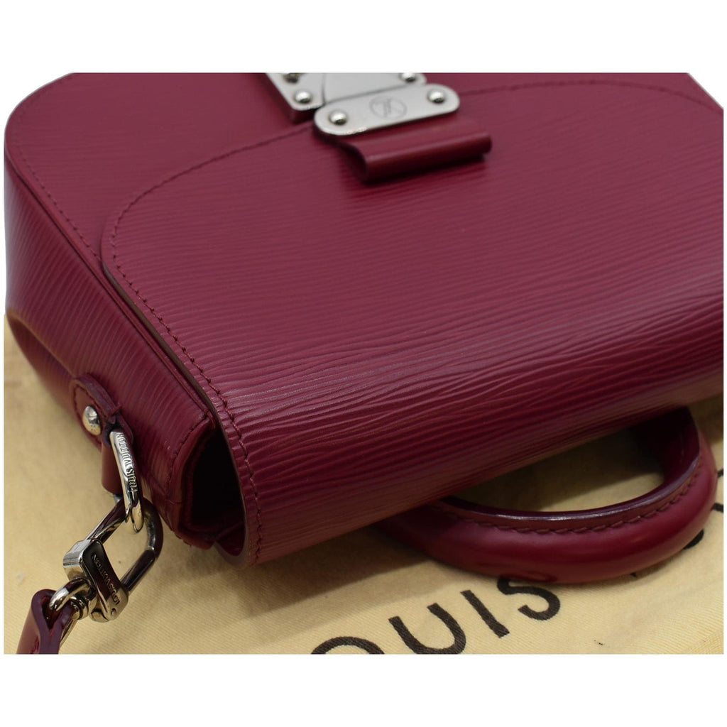 LOUIS VUITTON Eden PM EPI Leather Shoulder Bag Fuchsia