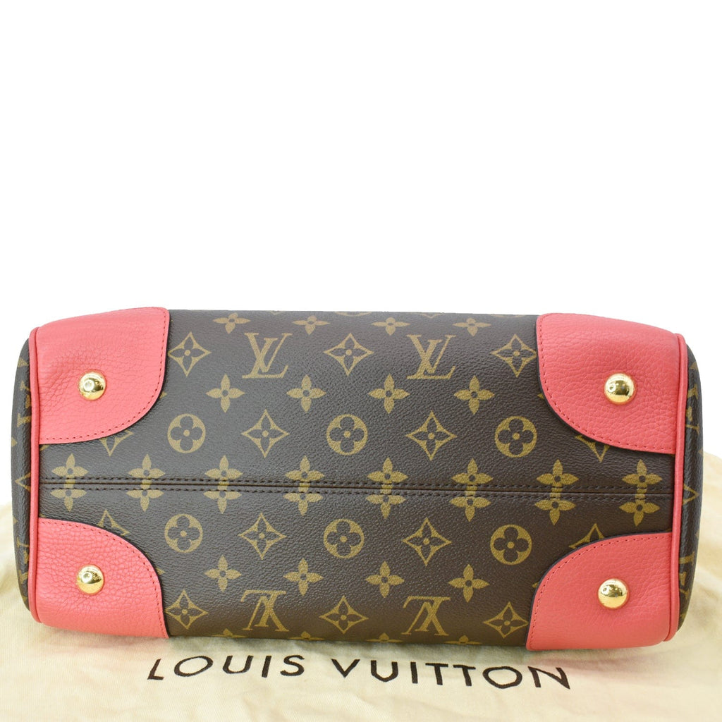 LOUIS VUITTON Retiro NM Monogram Canvas 2Way Shoulder Bag Red - 10% OFF