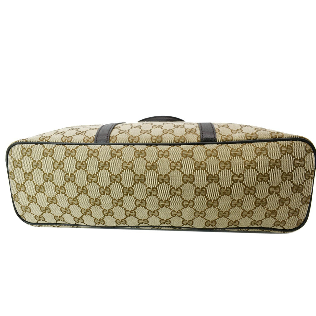 GUCCI Borsa Donna Large Gucci Canvas Tote Bag Beige 449169