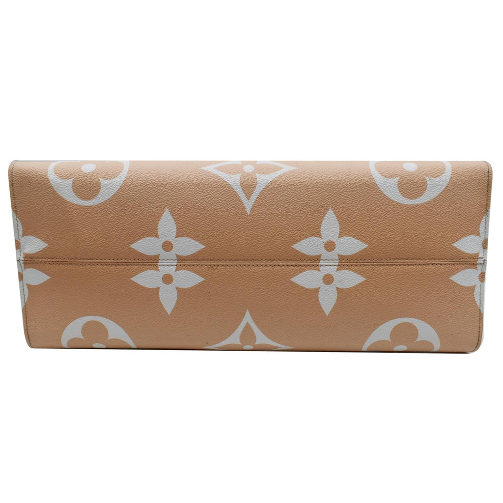 LOUIS VUITTON Pool Onthego GM Monogram Shoulder Bag Brume