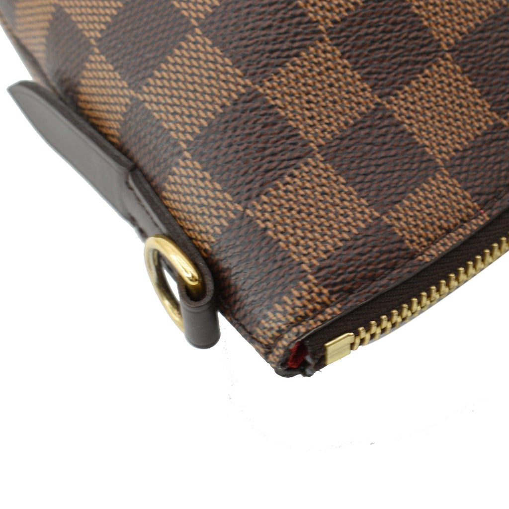 LOUIS VUITTON Siena MM Damier Ebene Shoulder Bag Brown - New Year Deals