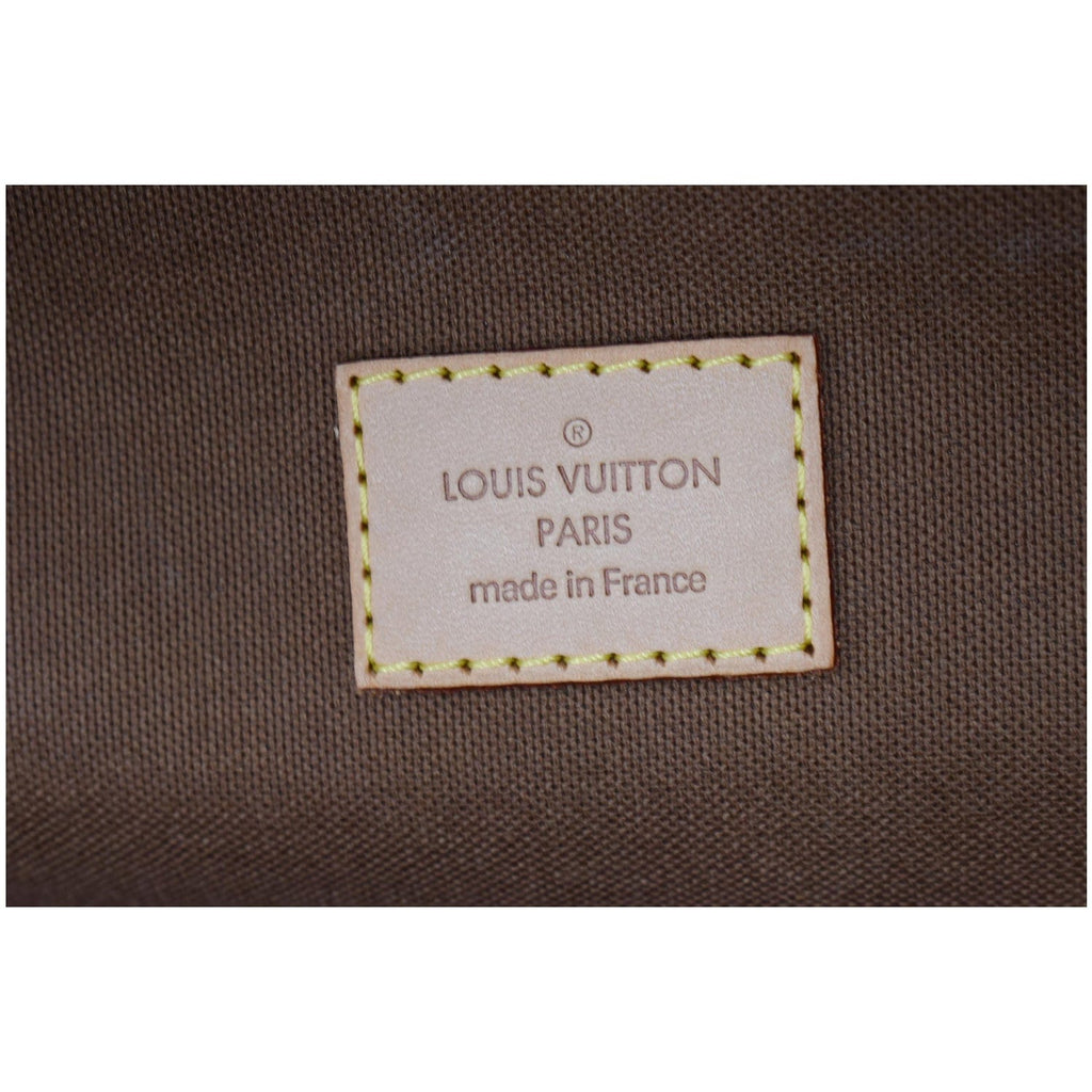 LOUIS VUITTON Eole 60 Monogram Canvas Rolling Luggage Bag Brown
