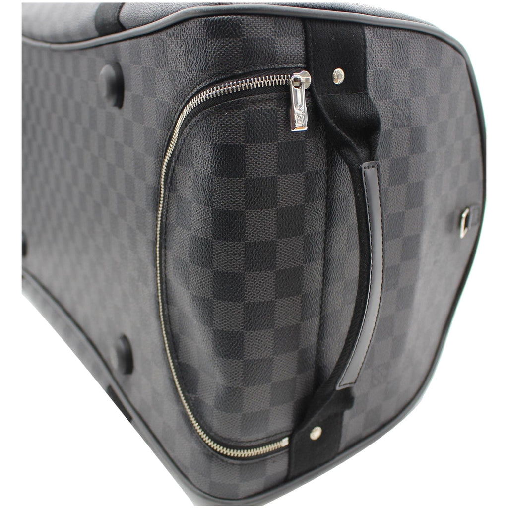 LOUIS VUITTON Neo Eole 55 Damier Graphite Rolling Travel Bag Black