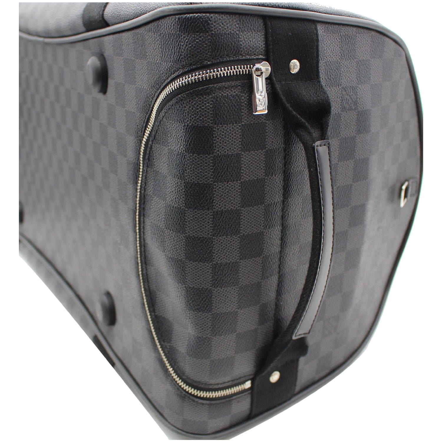 LOUIS VUITTON Neo Eole 55 Damier Graphite Rolling Travel Bag Black