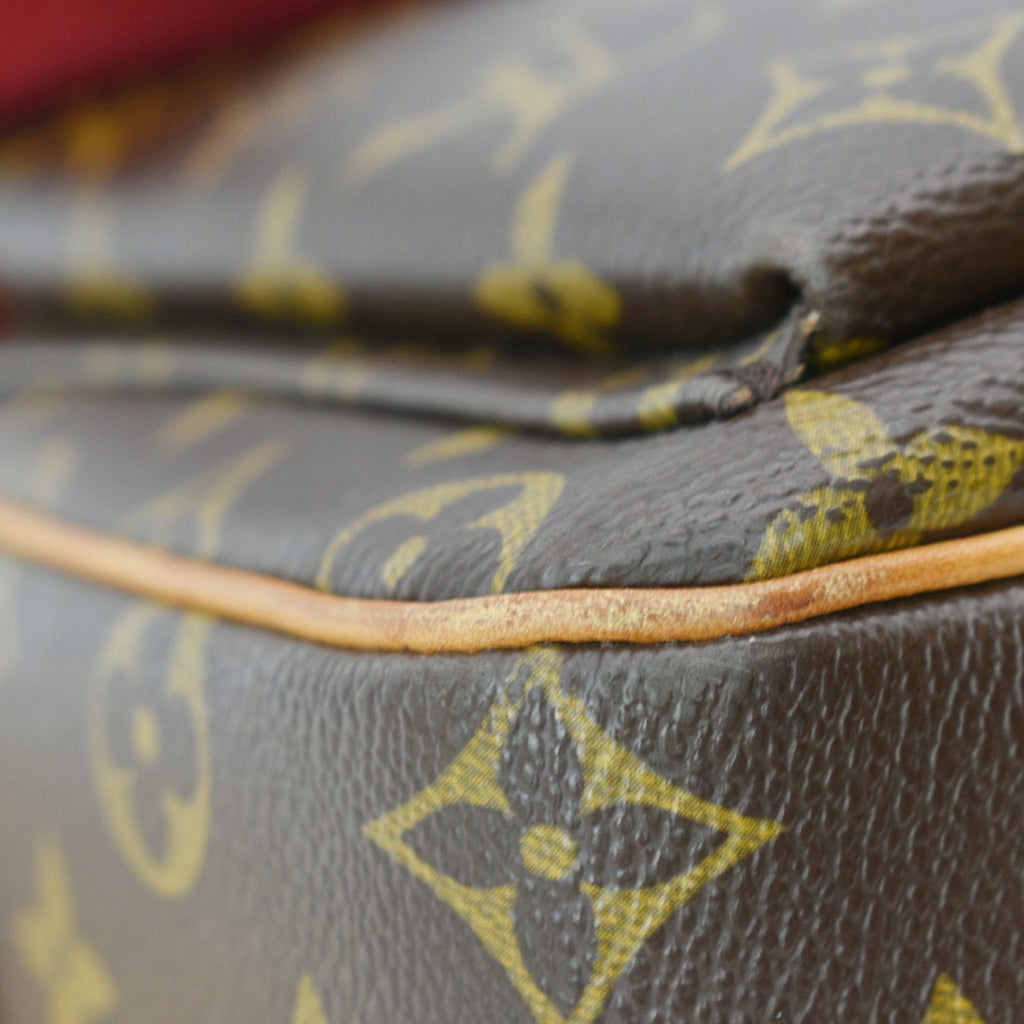 LOUIS VUITTON Viva Cite GM Monogram Canvas Shoulder Bag Brown