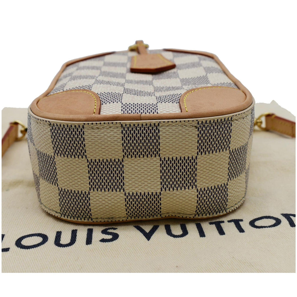 LOUIS VUITTON NeoKapi Damier Azur Shoulder Bag White