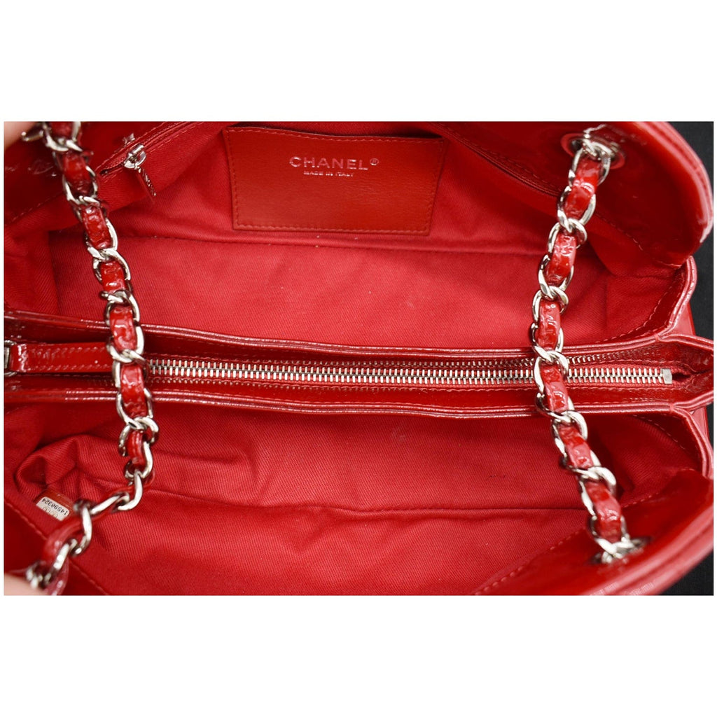 Chanel Just Mademoiselle New 1:1 Rep Leather Bowling Bag Red