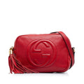Gucci Soho Diorsco Crossbody Bag Red