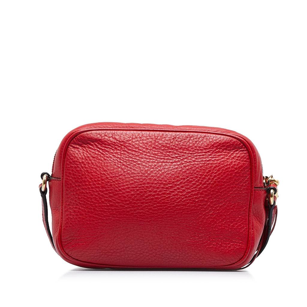 Gucci Soho Diorsco Crossbody Bag Red