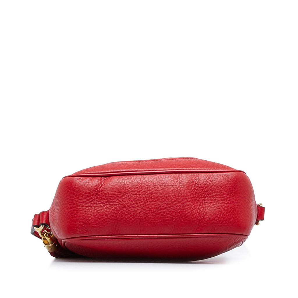 Gucci Soho Diorsco Crossbody Bag Red