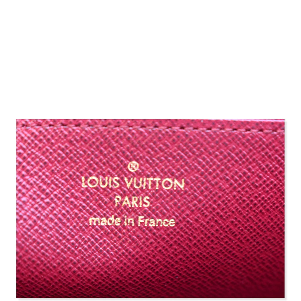 LOUIS VUITTON Monogram Canvas Zippy Long Wallet Brown