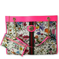 GUCCI Floral Rajah Large Canvas Leather Tote Bag Multicolor 537219