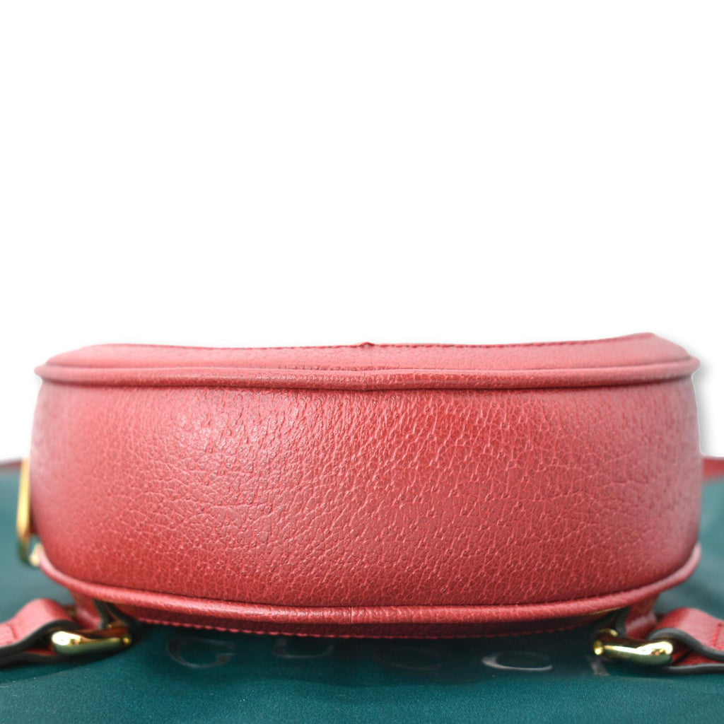 GUCCI Ophidia Gucci Floral Mini Supreme Backpack Bag Red 598661