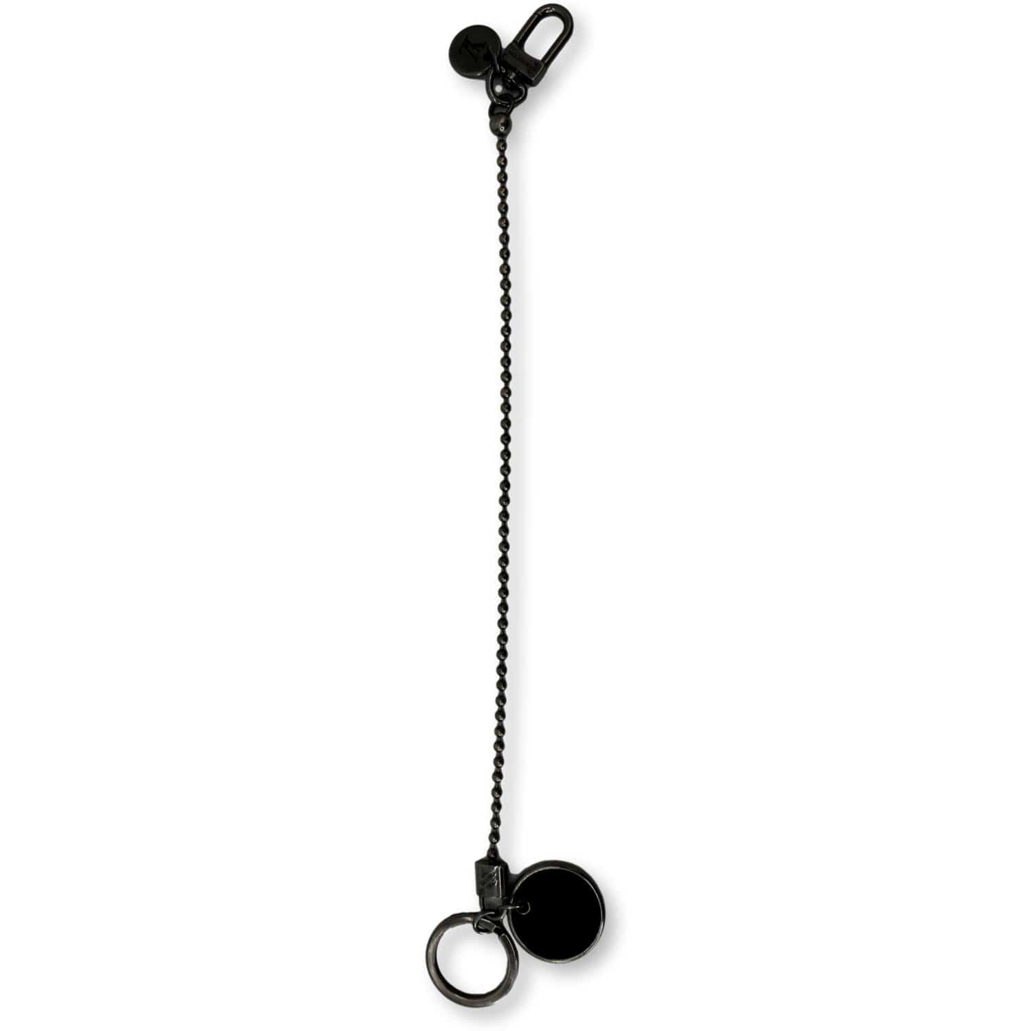 LOUIS VUITTON Monogram ID Pocket Key Chain Bag Charm & Key Holder