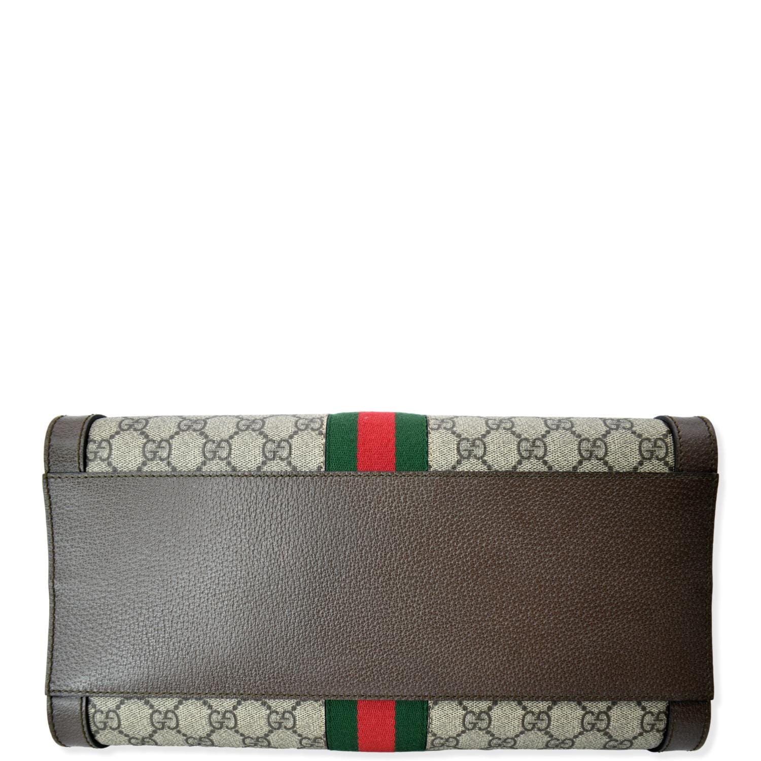 GUCCI Ophidia Medium Gucci Supreme Tote Shoulder Bag Beige 524537 - Hot Deals