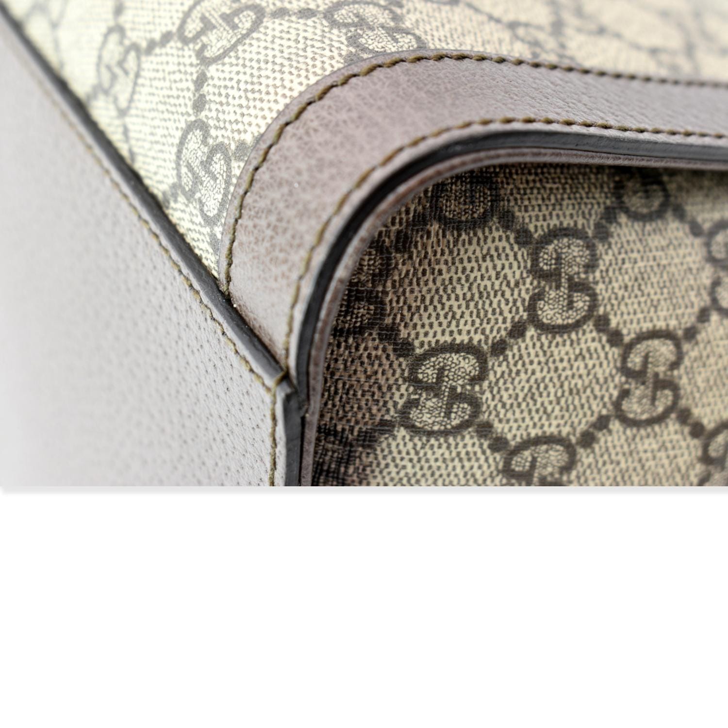 GUCCI Ophidia Medium Gucci Supreme Tote Shoulder Bag Beige 524537 - Hot Deals
