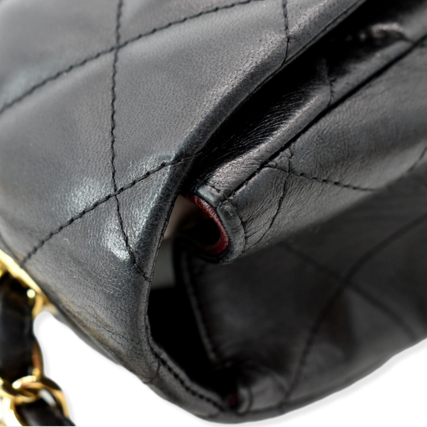 Chanel Jumbo Classic Single Flap  Shoulder Bag Black