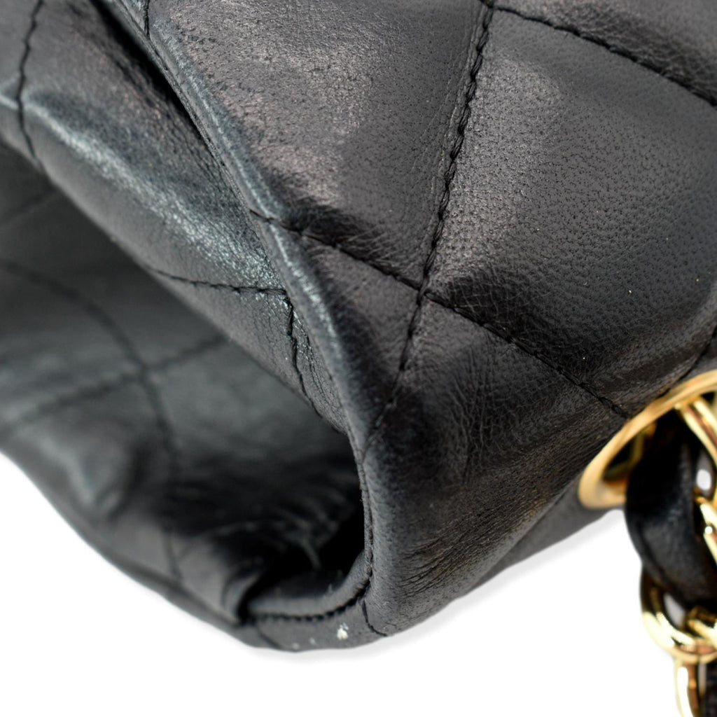 Chanel Jumbo Classic Single Flap  Shoulder Bag Black