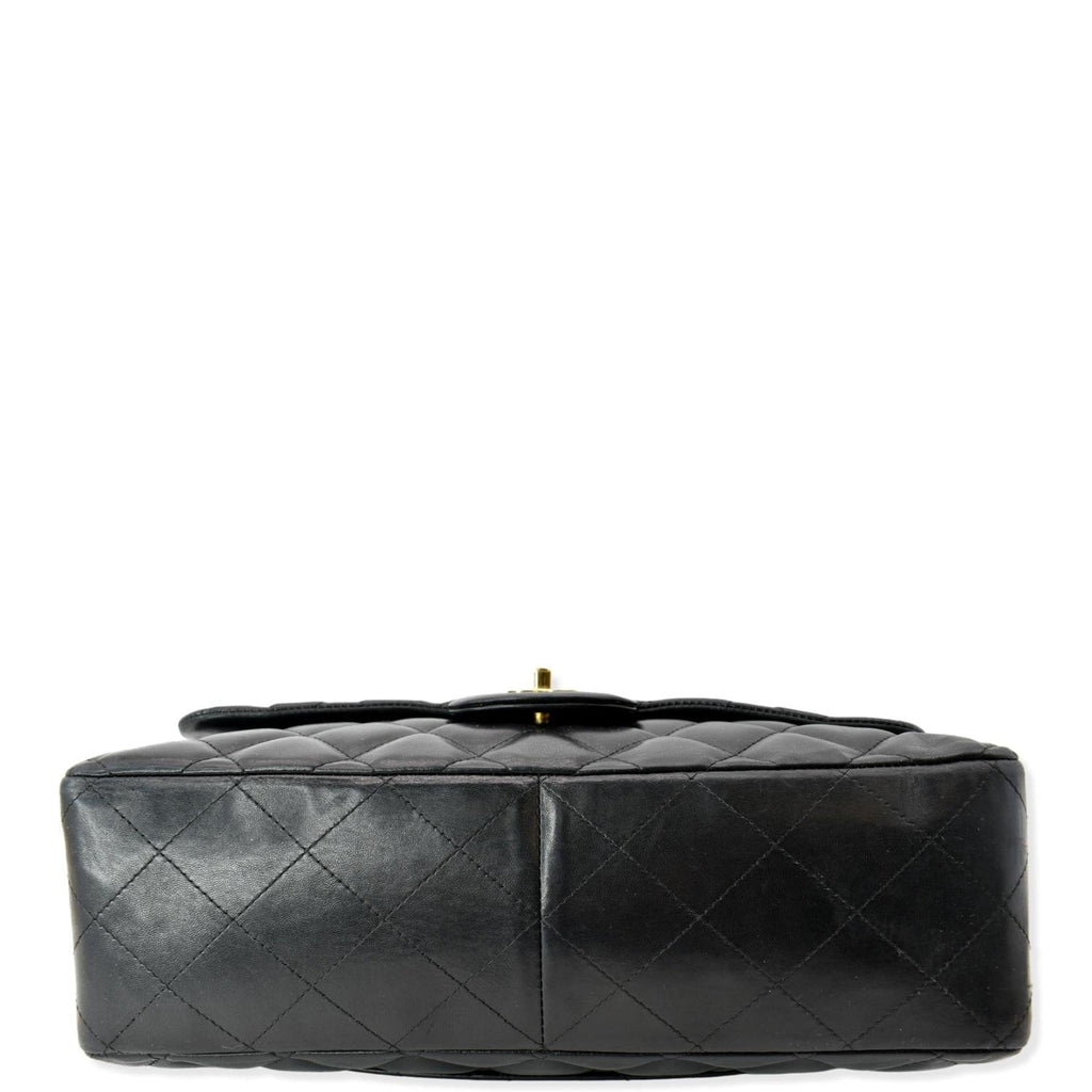 Chanel Jumbo Classic Single Flap  Shoulder Bag Black