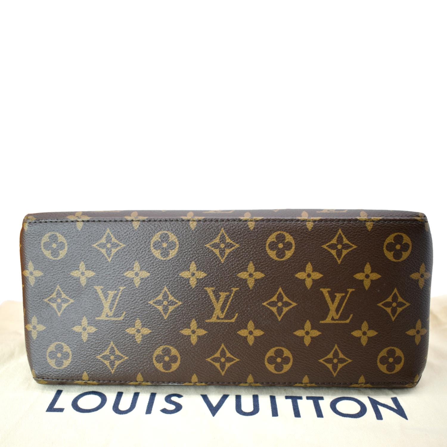 LOUIS VUITTON Petit Palais Monogram Canvas Shoulder Bag Brown