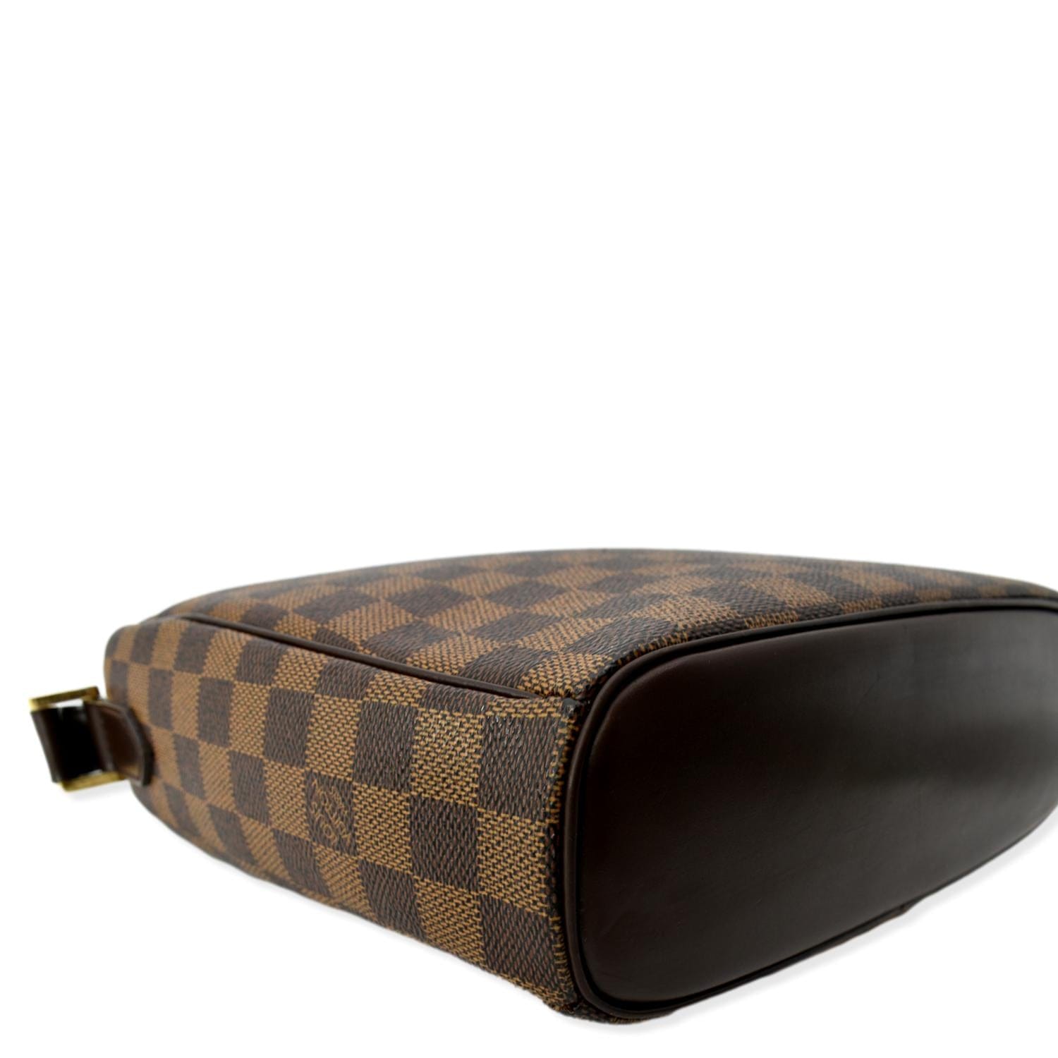 LOUIS VUITTON Ipanema GM Damier Ebene Crossbody Bag Brown