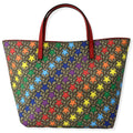 GUCCI Children's Rainbow Star Supreme Canvas Tote Bag Multicolor 410812
