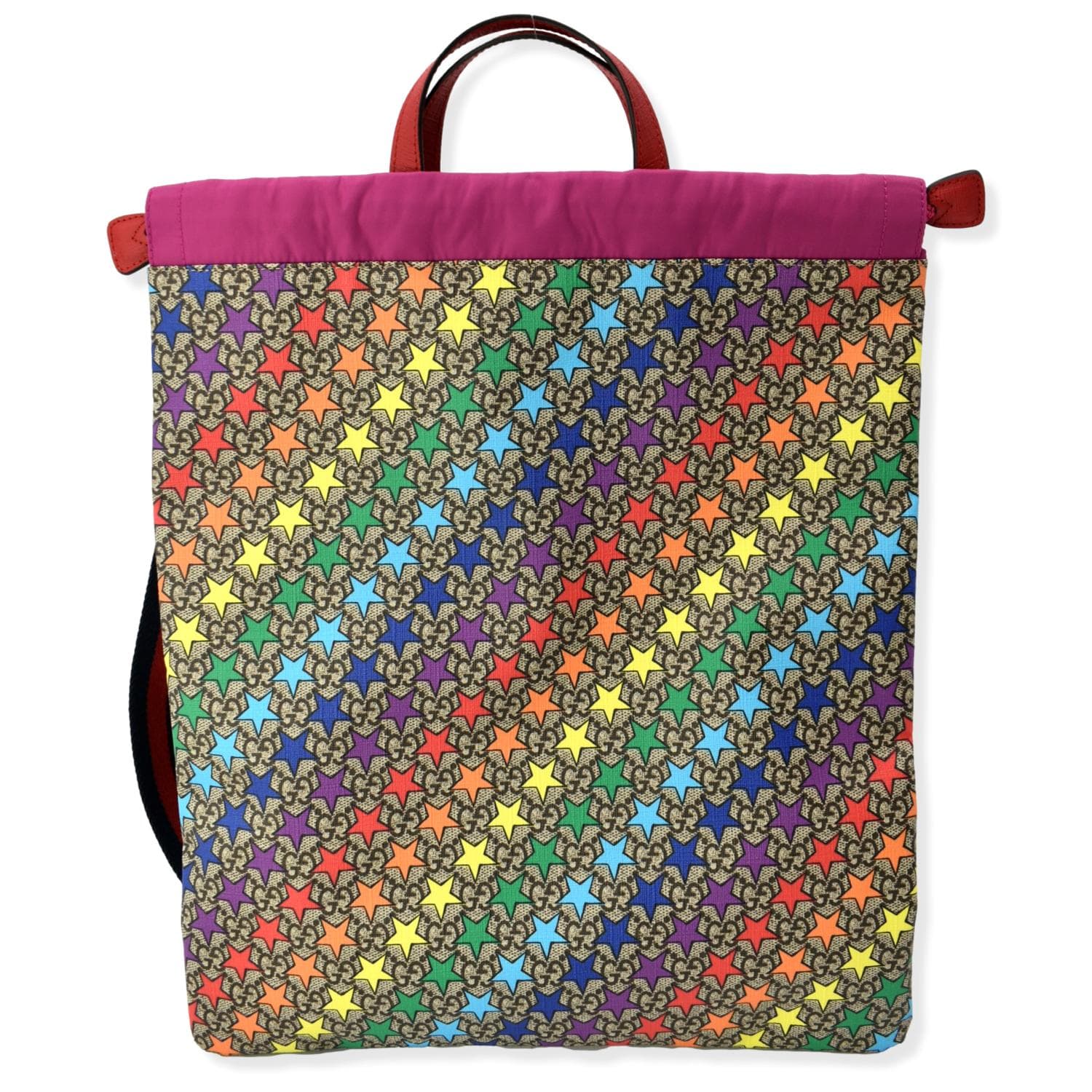 GUCCI Children's Star Print Gucci Supreme Monogram Backpack Multicolor 550775
