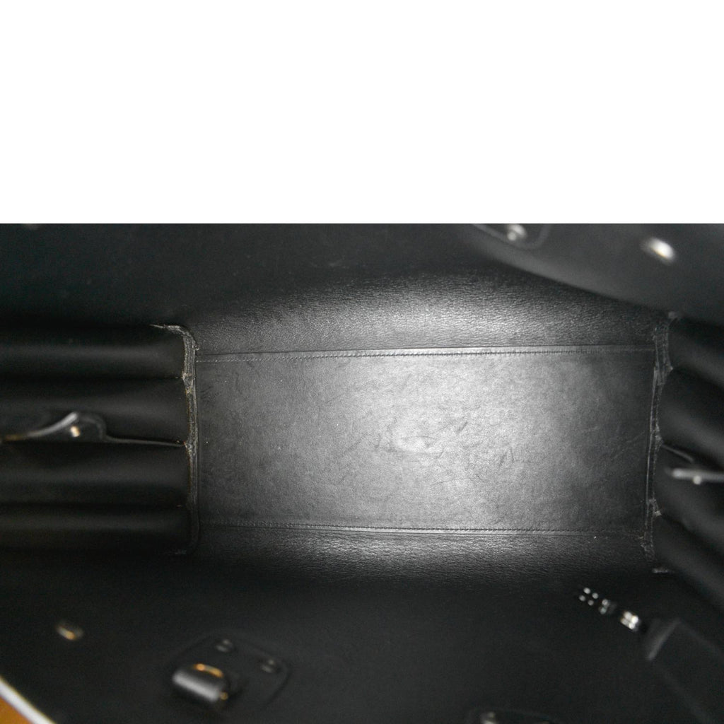YVES SAINT LAURENT Sac de Jour Leather Shoulder Bag Black
