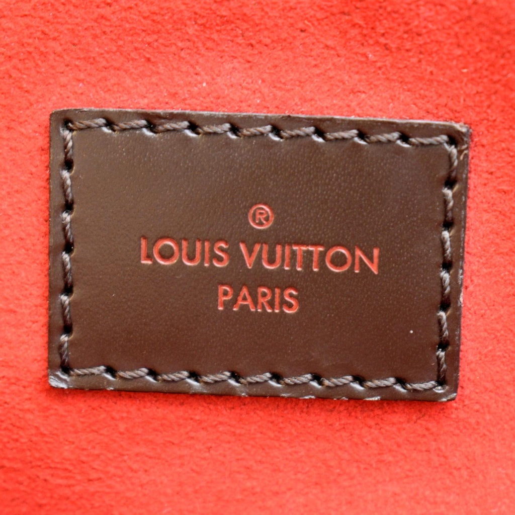 LOUIS VUITTON Trevi GM Damier Ebene 2way Shoulder Bag Brown