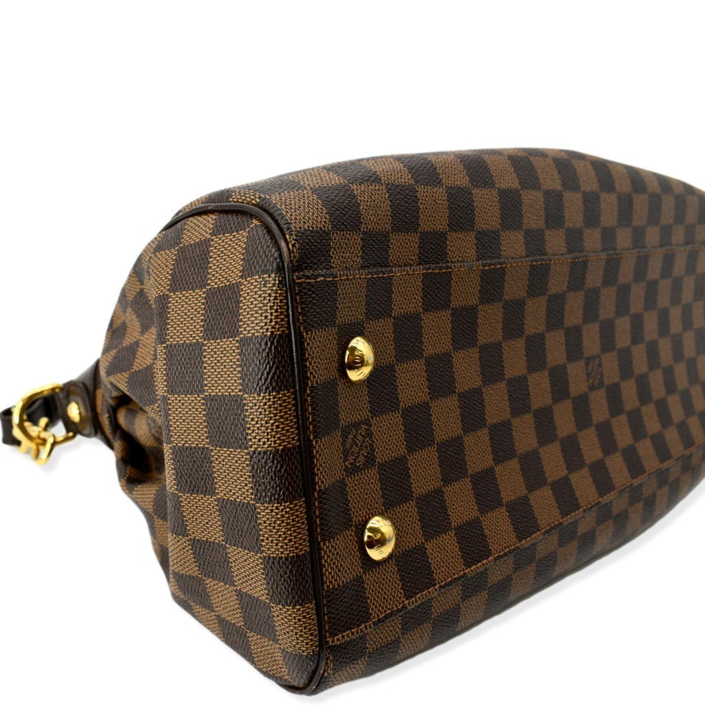 LOUIS VUITTON Trevi GM Damier Ebene 2way Shoulder Bag Brown