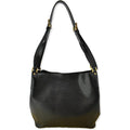 LOUIS VUITTON Mandara MM Epi Leather Shoulder Bag Black