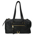 LOUIS VUITTON Inspiree Monogram Empreinte Leather Shoulder Bag Black