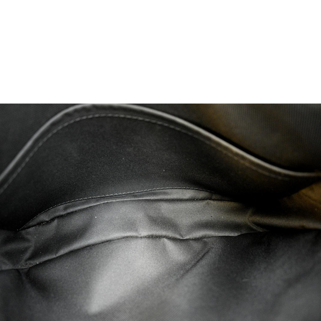 LOUIS VUITTON Trio Monogram Eclipse Messenger Bag Grey